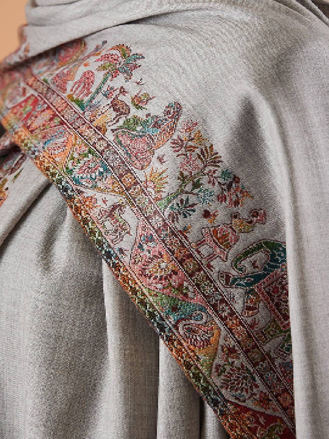 Dhiyona PA Rajwada Paisley Woven Design Shawl