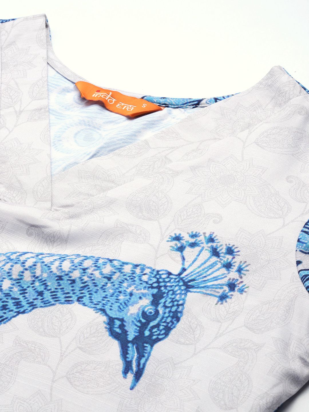 Floral Printed Regular Kurta with Trousers