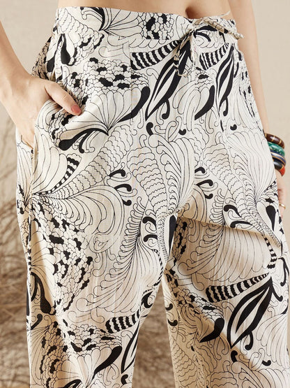 Women Ethnic Motifs Printed Regular Mirror Work Pure Cotton Kurta with Trousers & With Dupatta