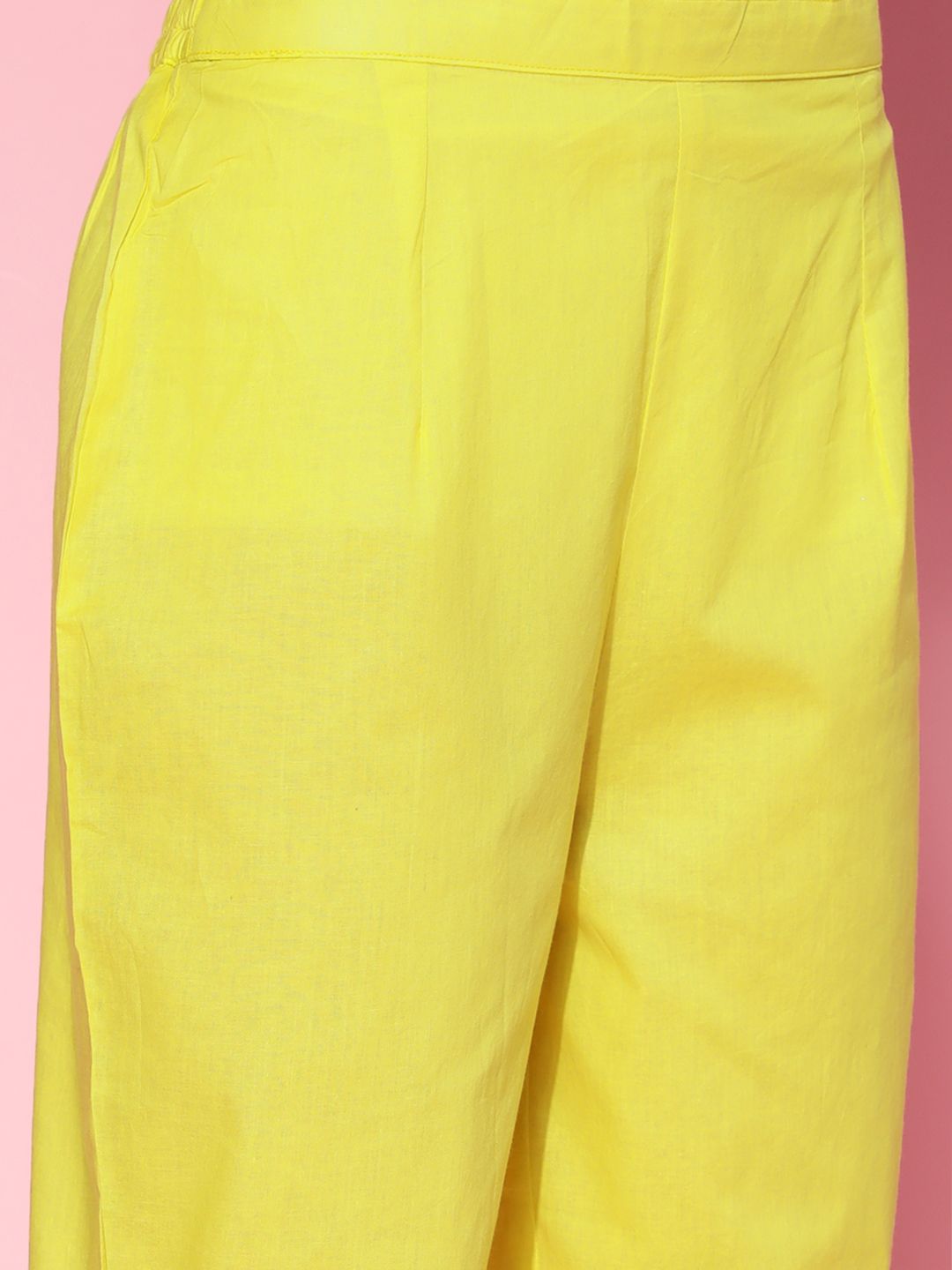 Women Olive Green Embroidered Regular Sequinned Chanderi Cotton Kurta with Trousers & With Dupatta