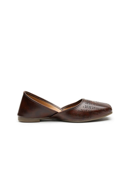 Dhiyona AK Women Slip-on Laser Cut Ballerinas
