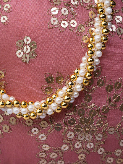 Dhiyona NR Women Pink Embroidered Potli Clutch