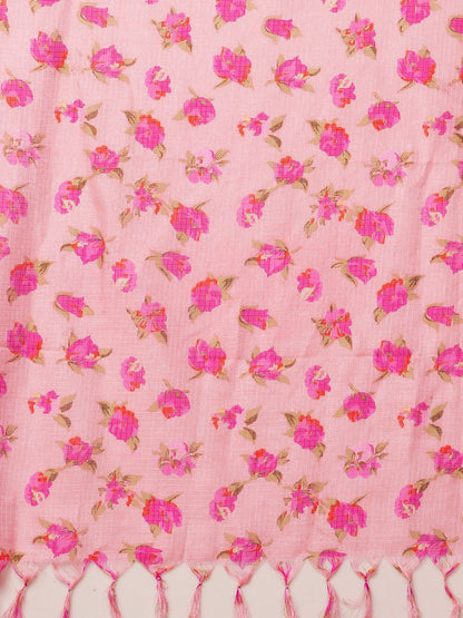 Dhiyona KL Straiped Straight Kurta with Trousers & Dupatta