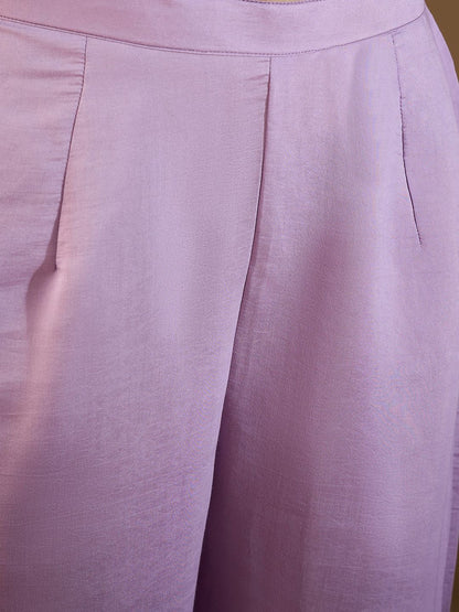 Women Floral Embroidered Regular Thread Work Kurta with Trousers & With Dupatta