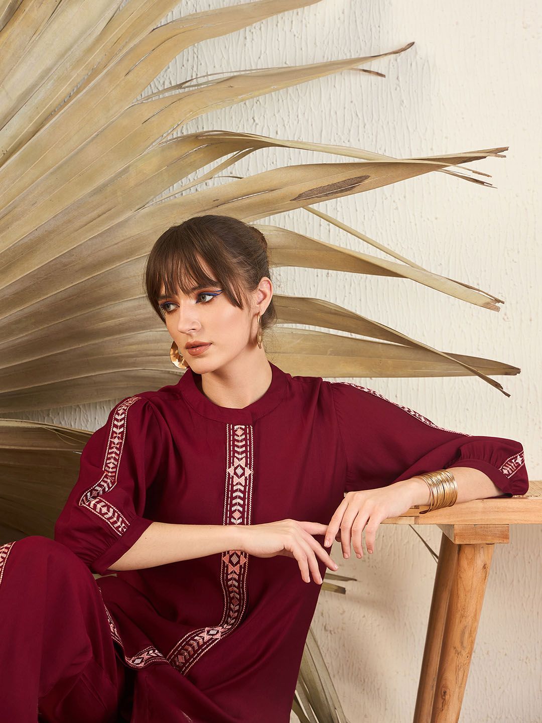 Dhiyona IE Top With Trousers Co-Ords