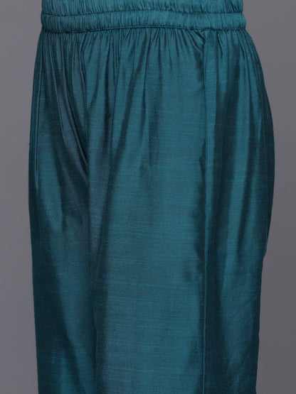 Dhiyona VA Women's Yoke Design Regular Kurta with Trousers & With Dupatta