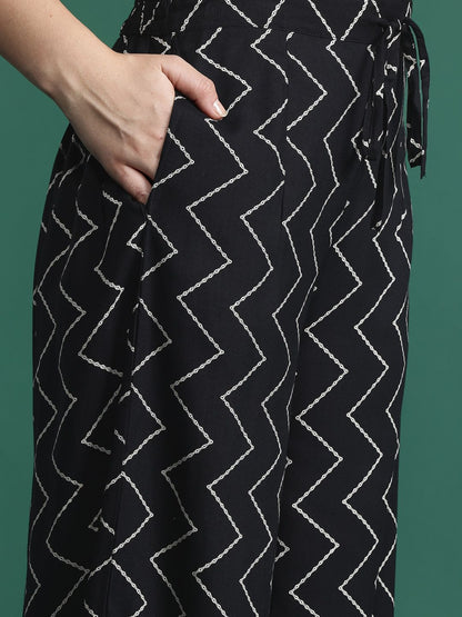 Dhiyona IE Floral Printed Kurta with Salwar with Sequinned Detail