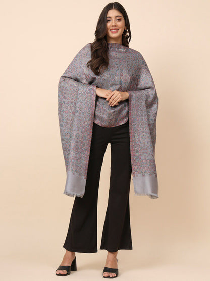 Dhiyona PA Women Zari Woven Design Shawl