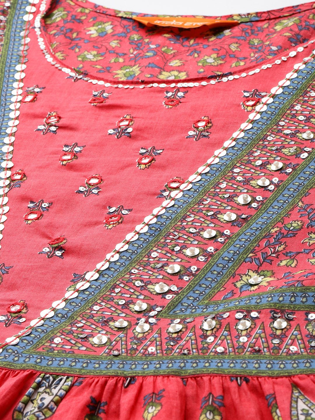 Ethnic Motifs Printed Kurta with Trousers & Dupatta