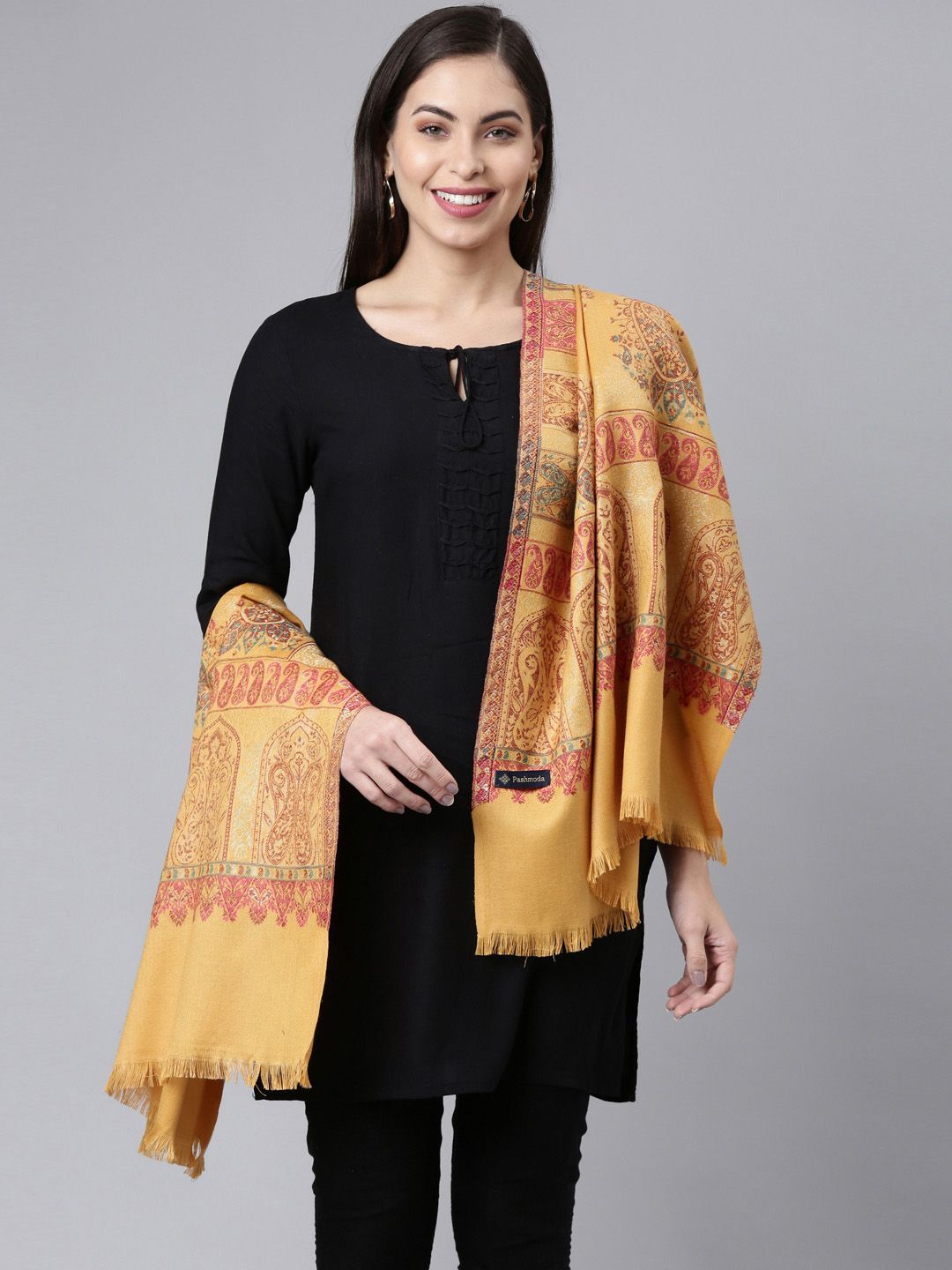 Dhiyona PA Kaani Pasiley Woolen Shawl
