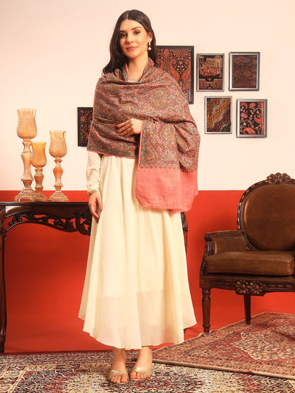 Dhiyona PA Paisley Embroidered Shawl