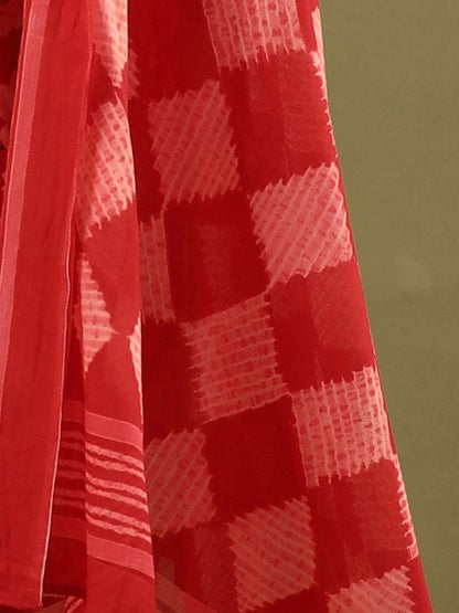 Floral Printed Empire Gotta Patti Pure Cotton Kurta With Trousers & Dupatta