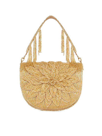 Dhiyona NR Embroidered Water Resistant Box Clutch