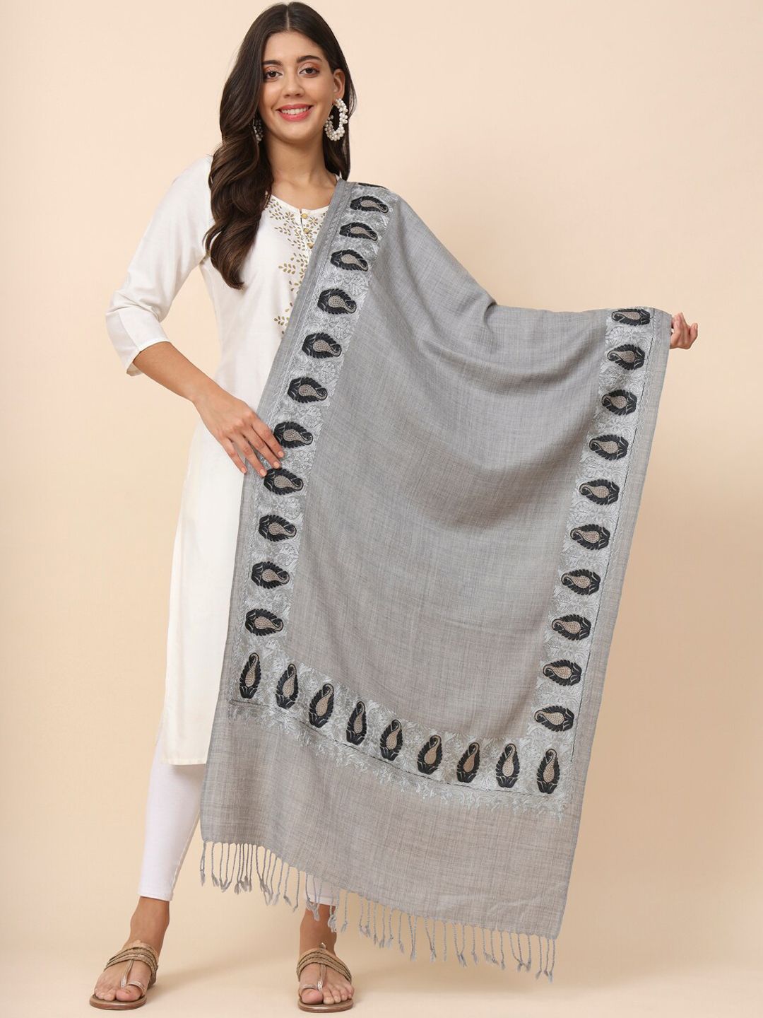 Dhiyona PA Crystal Work Shawl