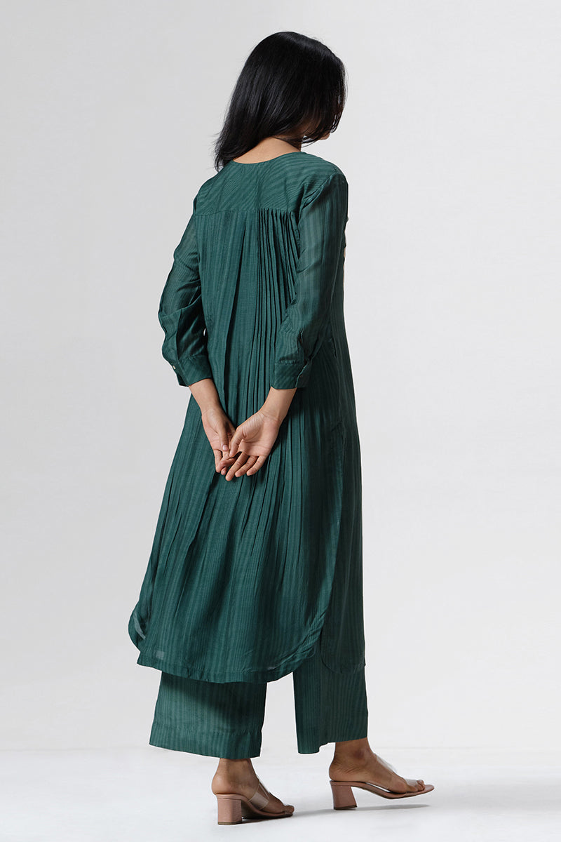 Women's Posy Green Bemberg Silk Co-ord Set