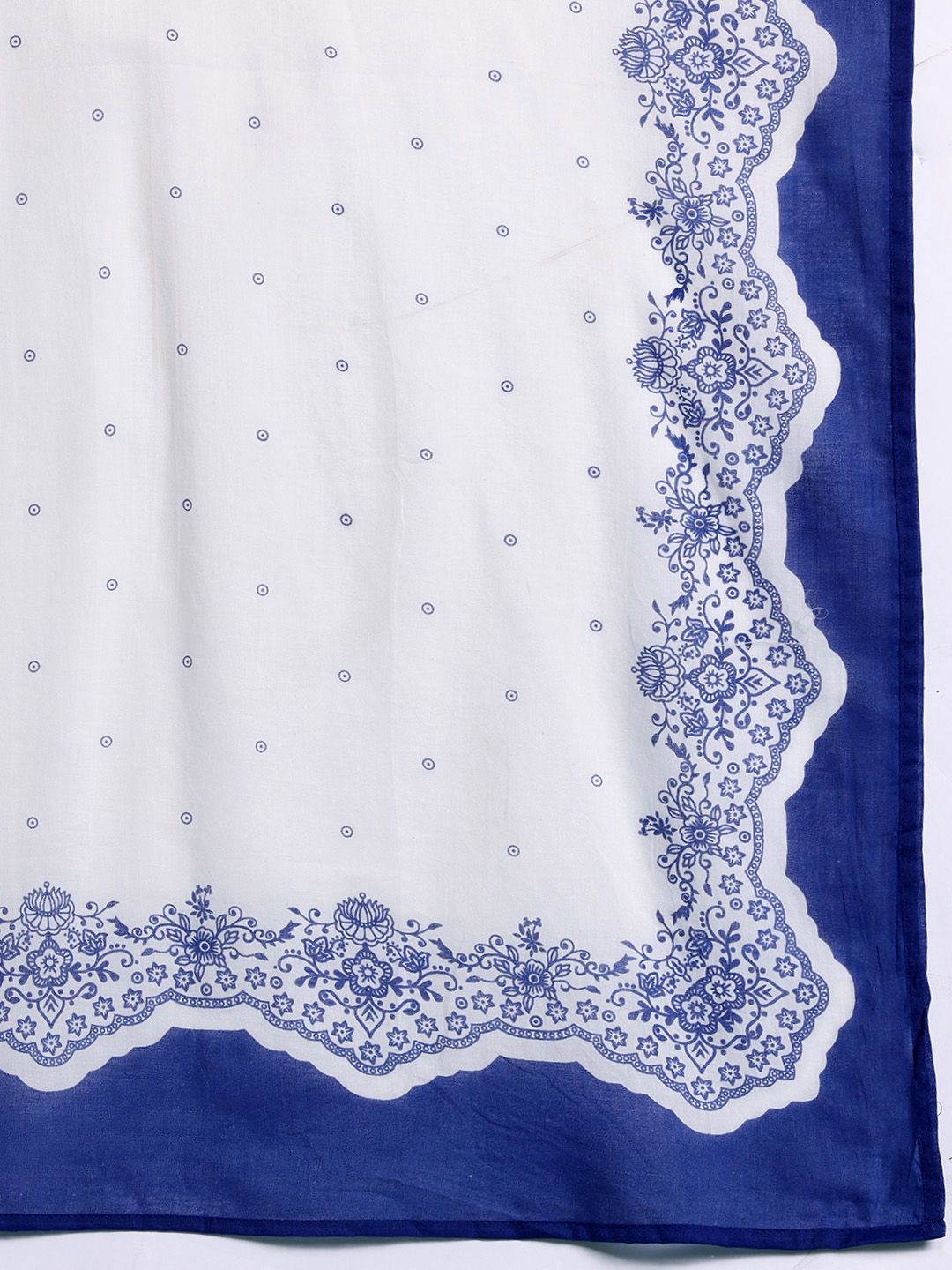 Dhiyona IE Floral Embroidered Kurta with Trousers & Dupatta