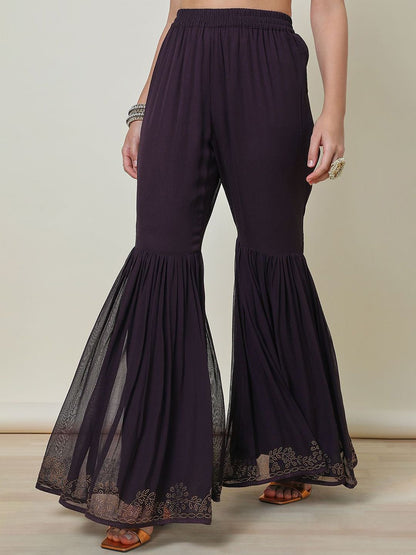 Dhiyona SO Women's Georgette Suit Set With Stone Work