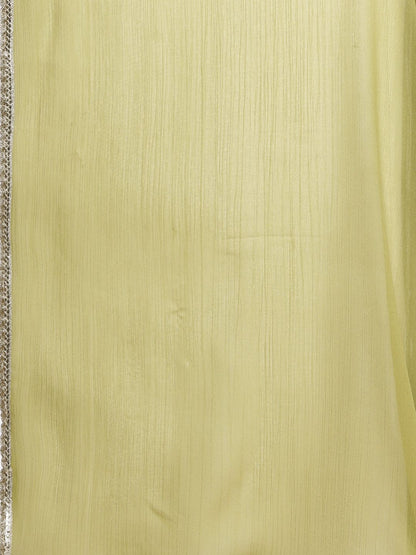 Dhiyona PD Women Floral Embroidered Sequinned Jashn Kurta with Palazzos & With Dupatta