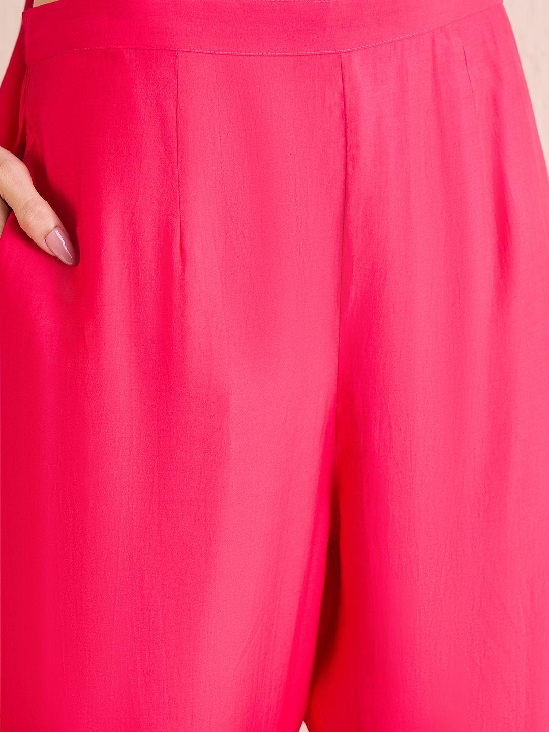 Women Ethnic Motifs Embroidered Regular Kurta with Trousers & With Dupatta