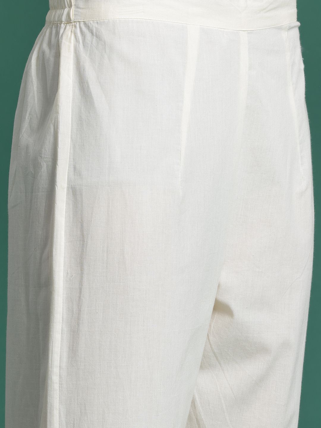 Floral Printed Empire Pure Cotton Kurta with Trousers & Dupatta