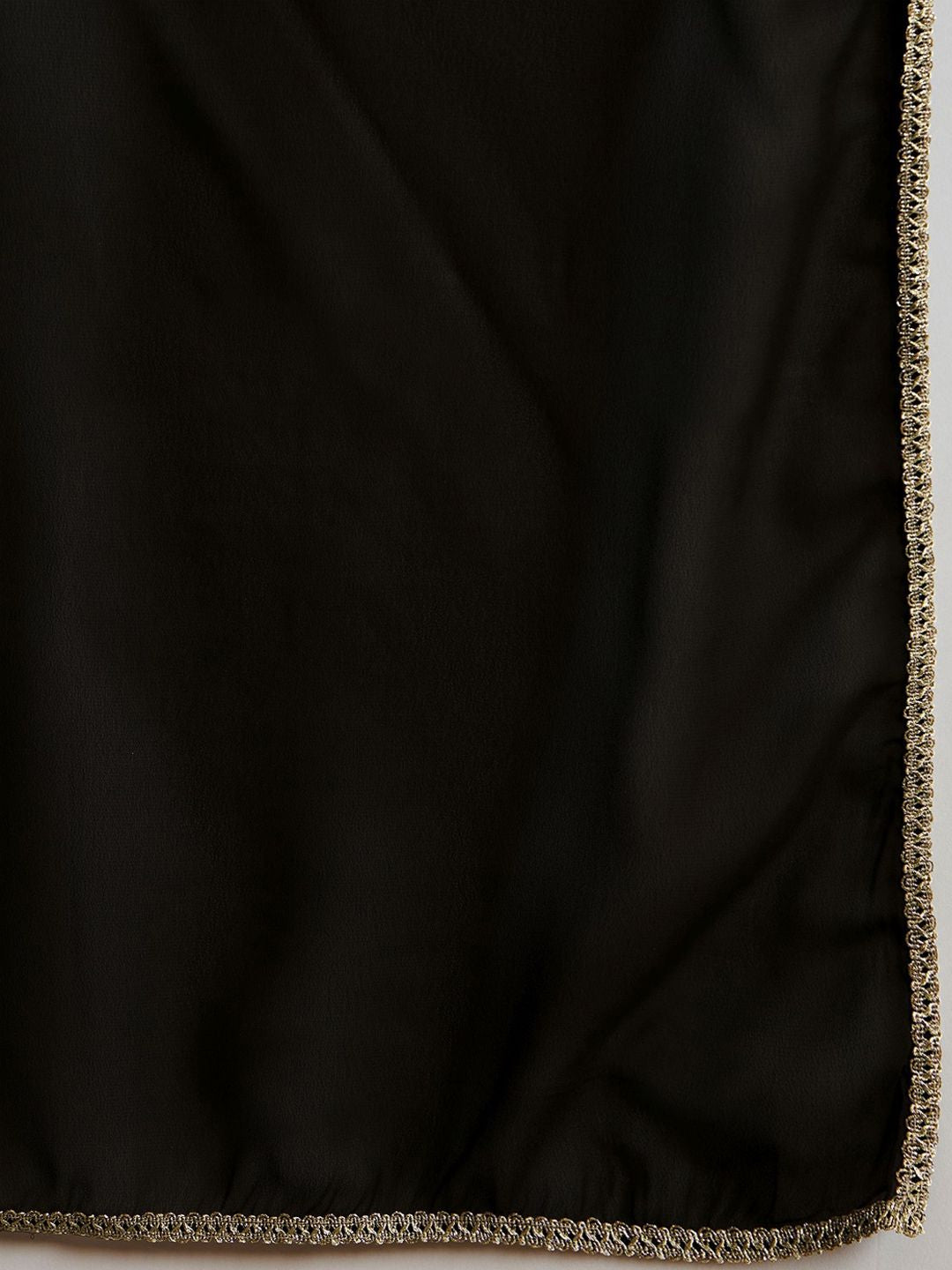Dhiyona IE Women Ethnic Motifs Embroidered Regular Sequinned Kurta with Sharara & With Dupatta
