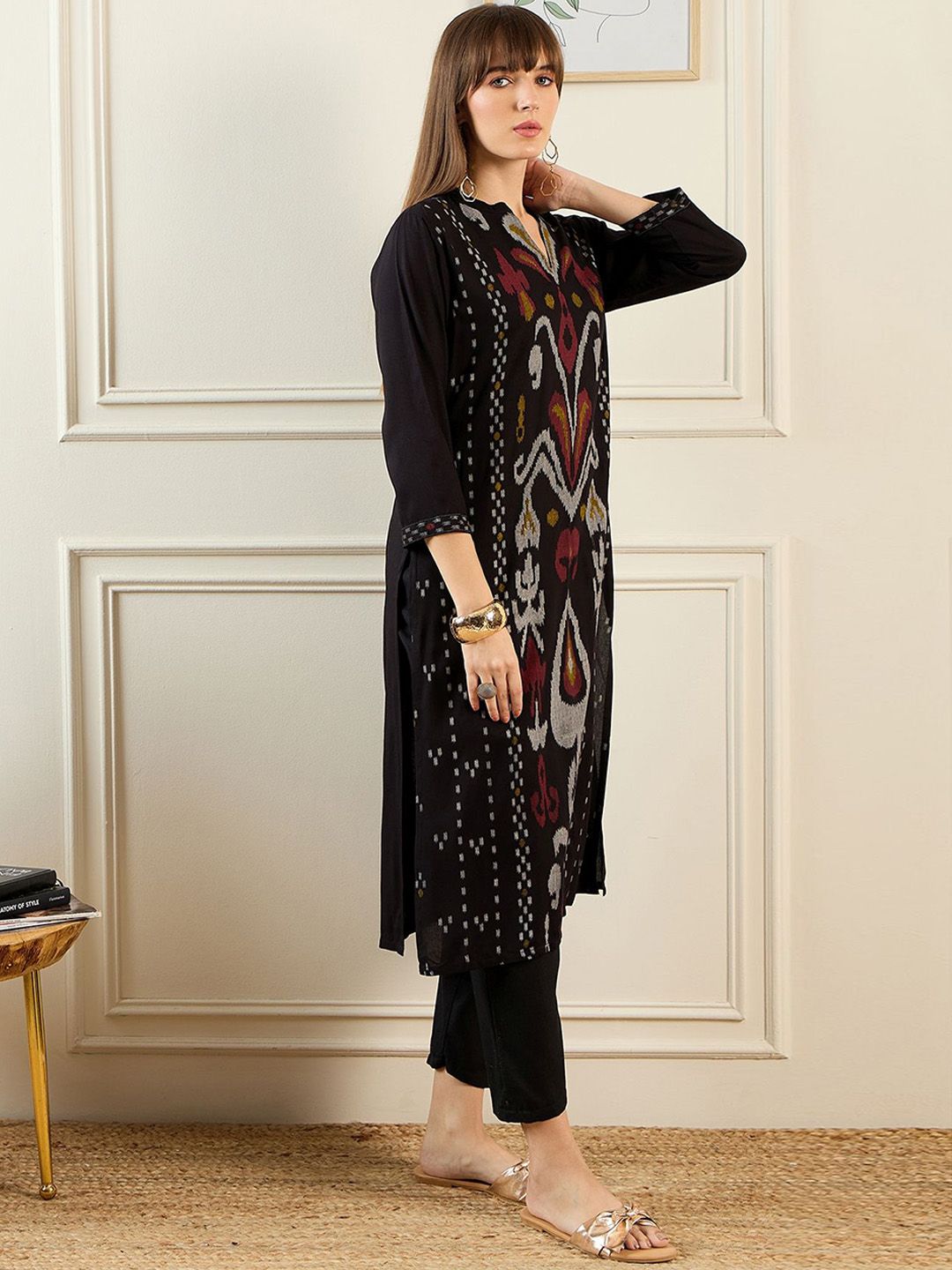 Dhiyona IE Women Ethnic Motifs Printed Kurta