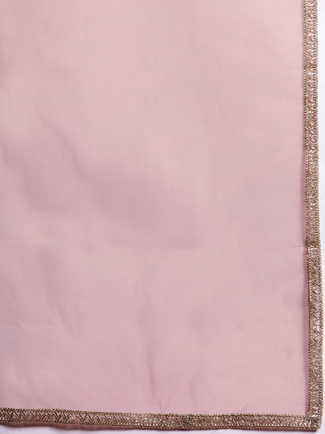 Floral Sequin Embroidered Empire Kurta with Trousers & Dupatta