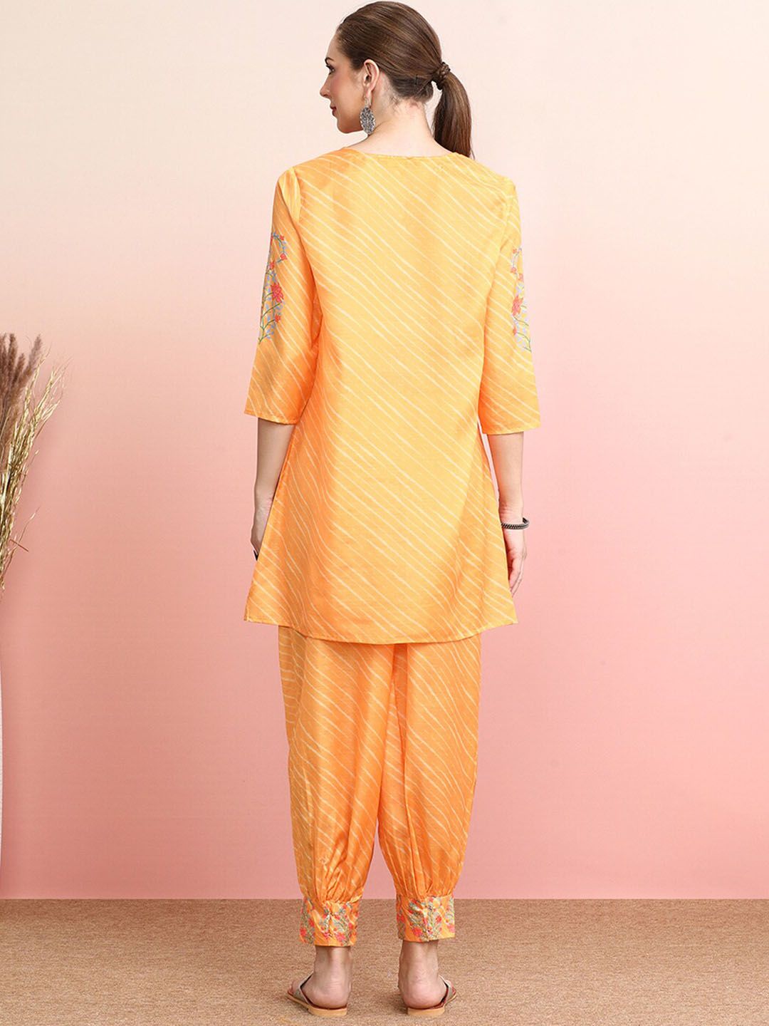 Dhiyona IE Printed Top and Trousers Co-Ords