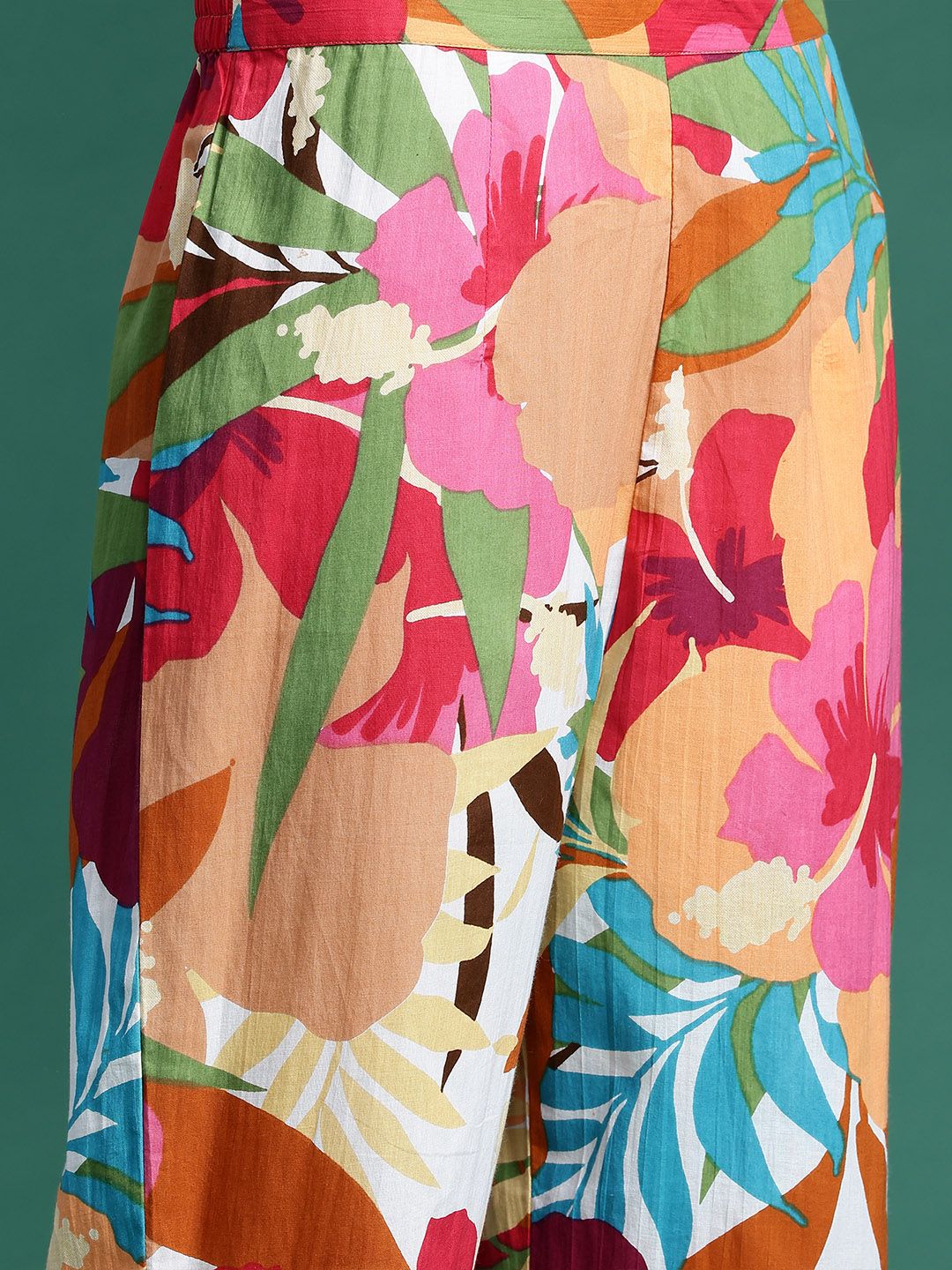 Dhiyona IE Floral Printed Pure Cotton Co-Ords