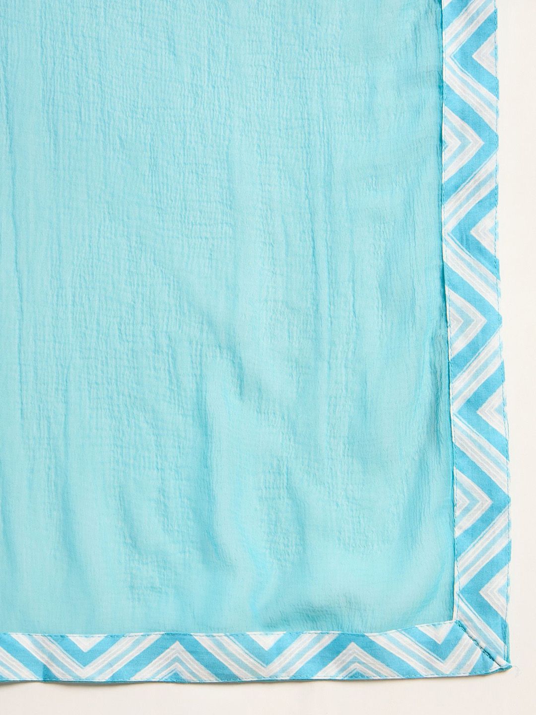 Women Floral Printed Empire Mirror Work Pure Cotton Kurta with Trousers & With Dupatta