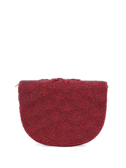 Dhiyona NR Embroidered Foldover Clutch