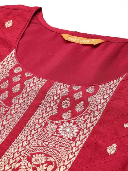 Ethnic Motifs Kurta with Trousers & Dupatta