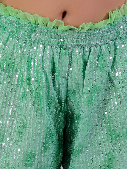 Lil Drama Girls Party top with shorts