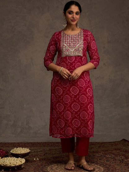 Women Ethnic Motifs Embroidered Kurta with Trousers & Dupatta