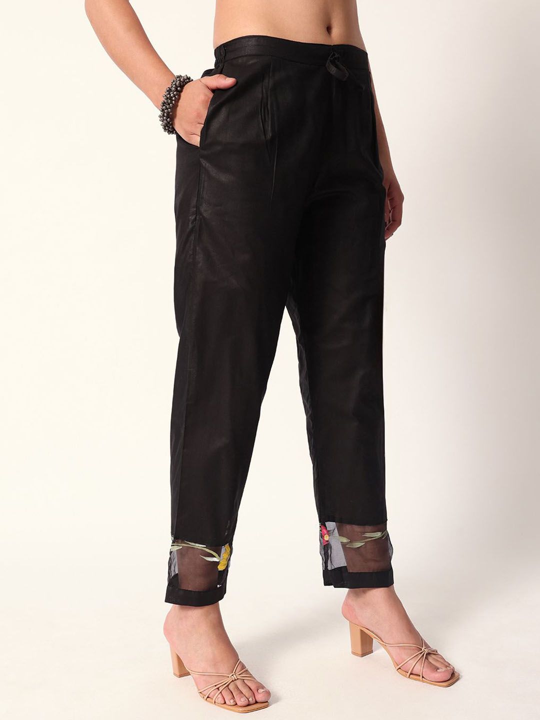 Dhiyona IS Women's Women Printed Regular Pure Cotton Kurta with Trousers & Dupatta