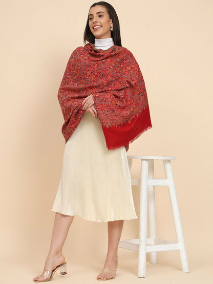 Dhiyona PA Women Kaani Woven Design Shawl