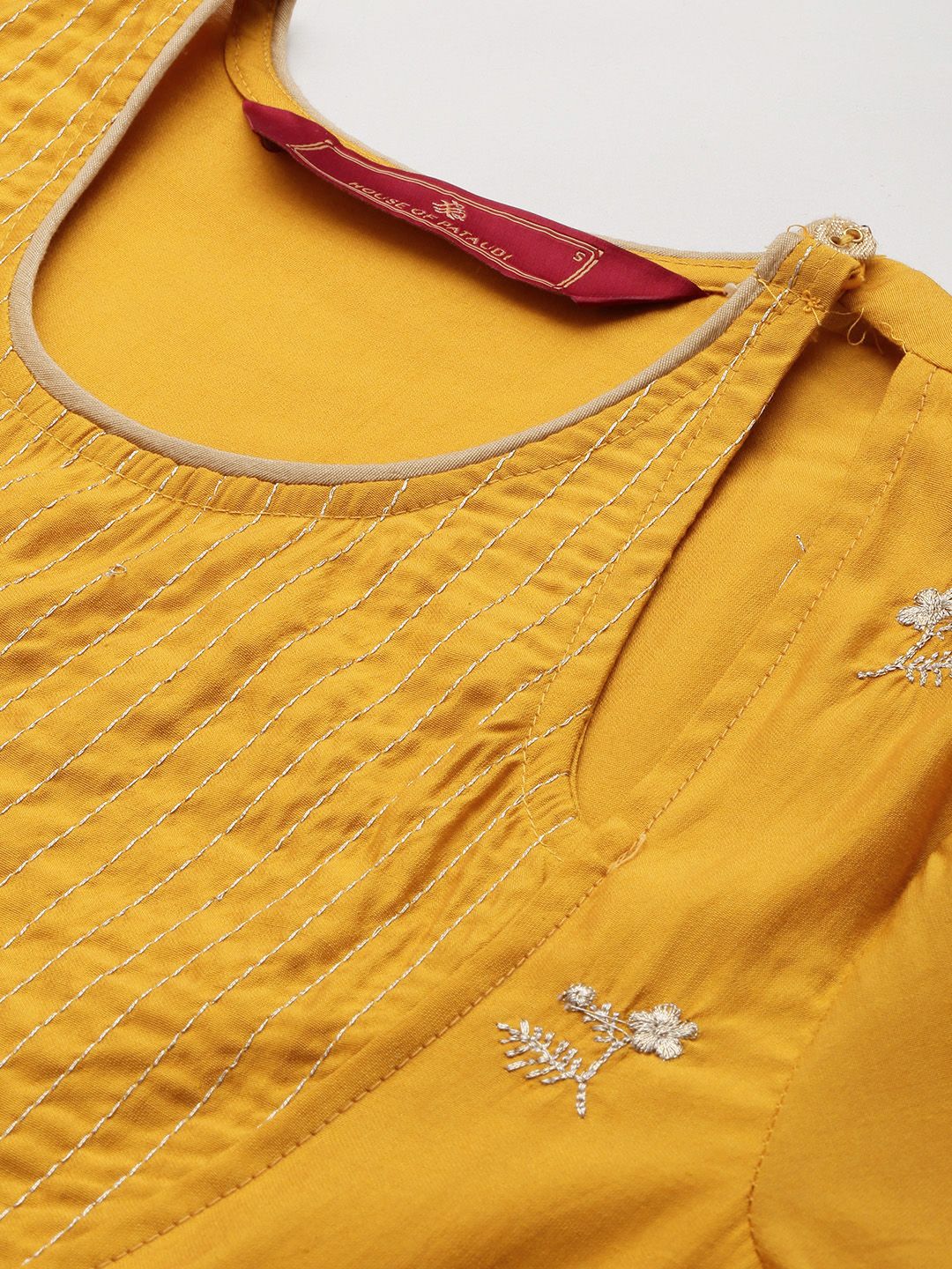 Dhiyona PD Women Yoke Design Thread Work Jashn Kurta & Palazzos With Dupatta
