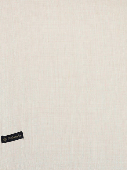 Dhiyona PA Women White Solid Shawl