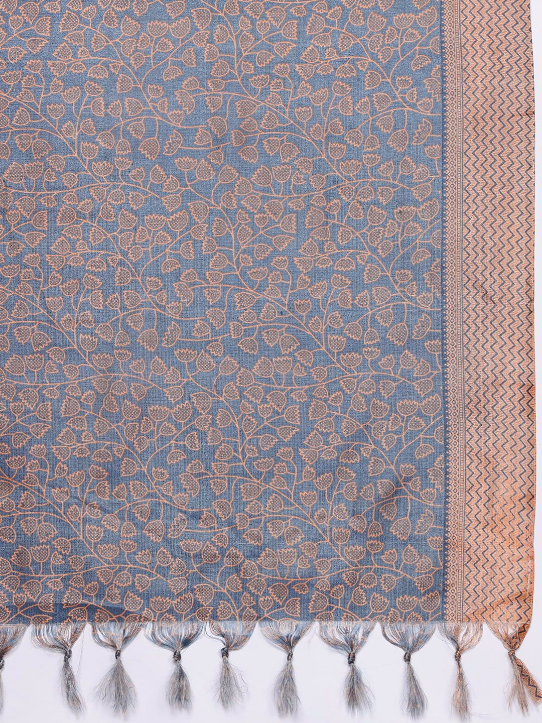 Dhiyona VA Women's Jacquard Gota Embellished Kurta Set