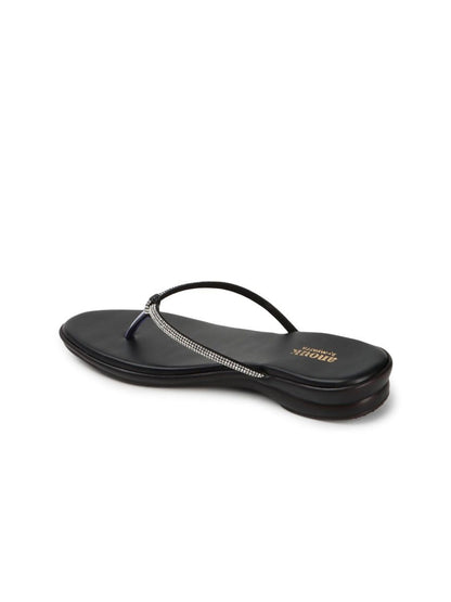 Dhiyona AK Women Embellished T-Strap Flats