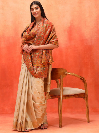 Dhiyona PA Floral Woven Design Shawl