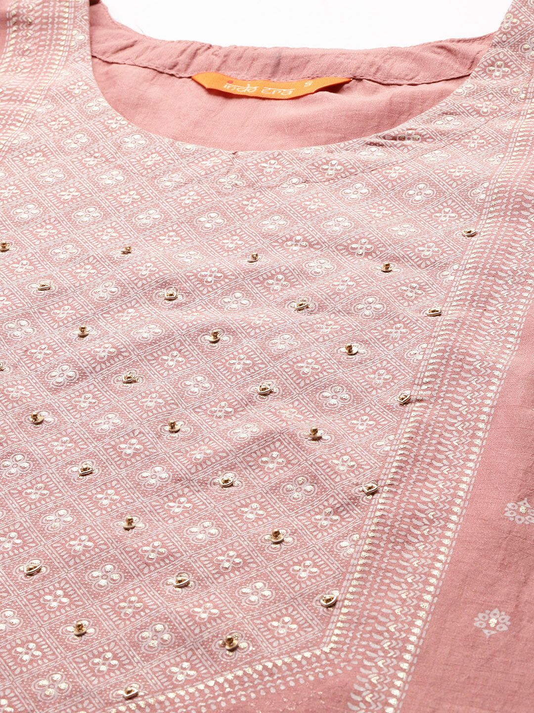 Ethnic Motifs Regular Kurta with Trousers & Dupatta