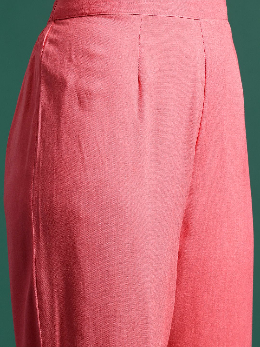 Dhiyona IE Floral Printed Sequinned Kurta With Trousers & Dupatta
