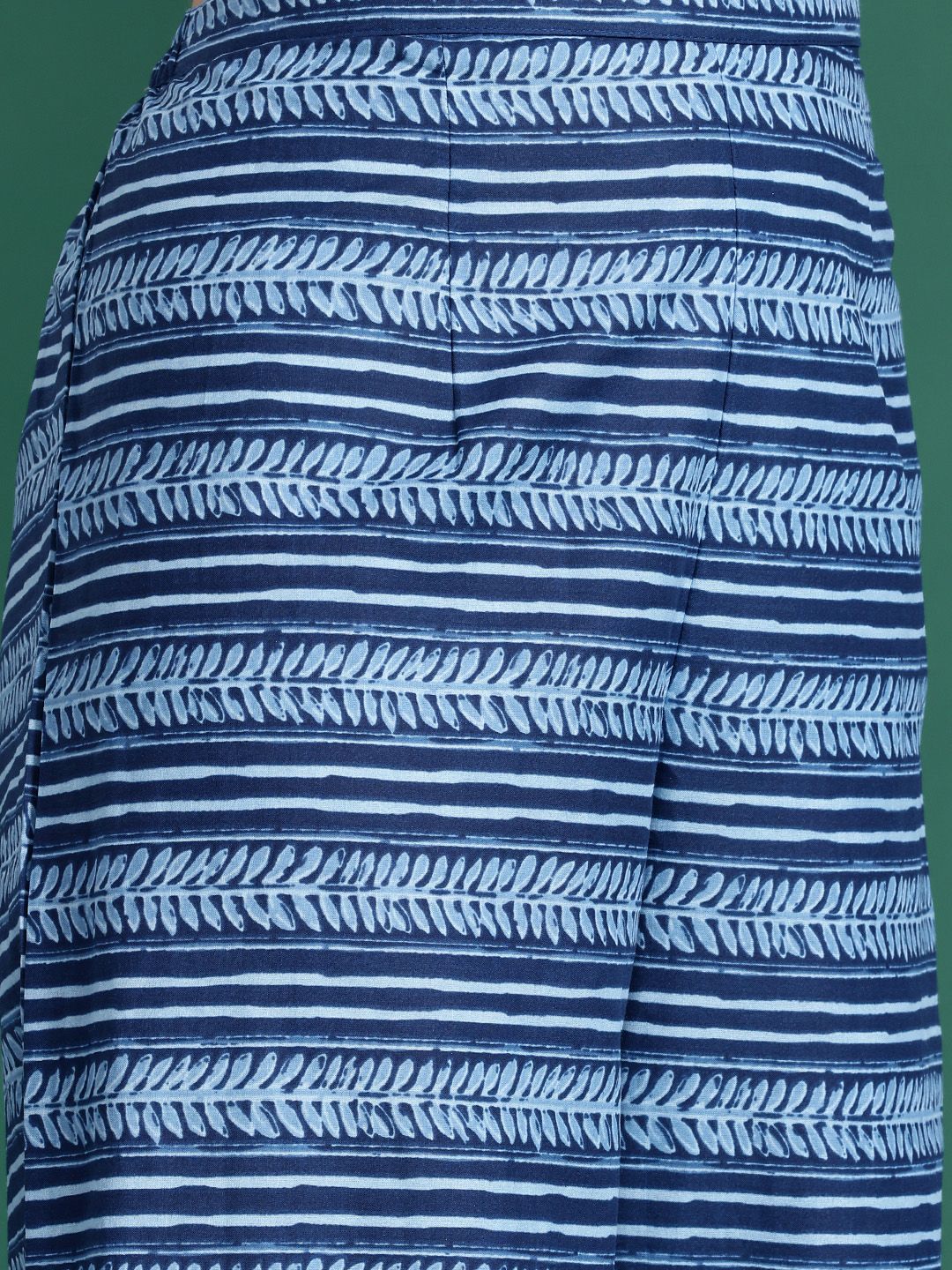 Floral Printed Pure Cotton Kurta With Palazzos & Dupatta