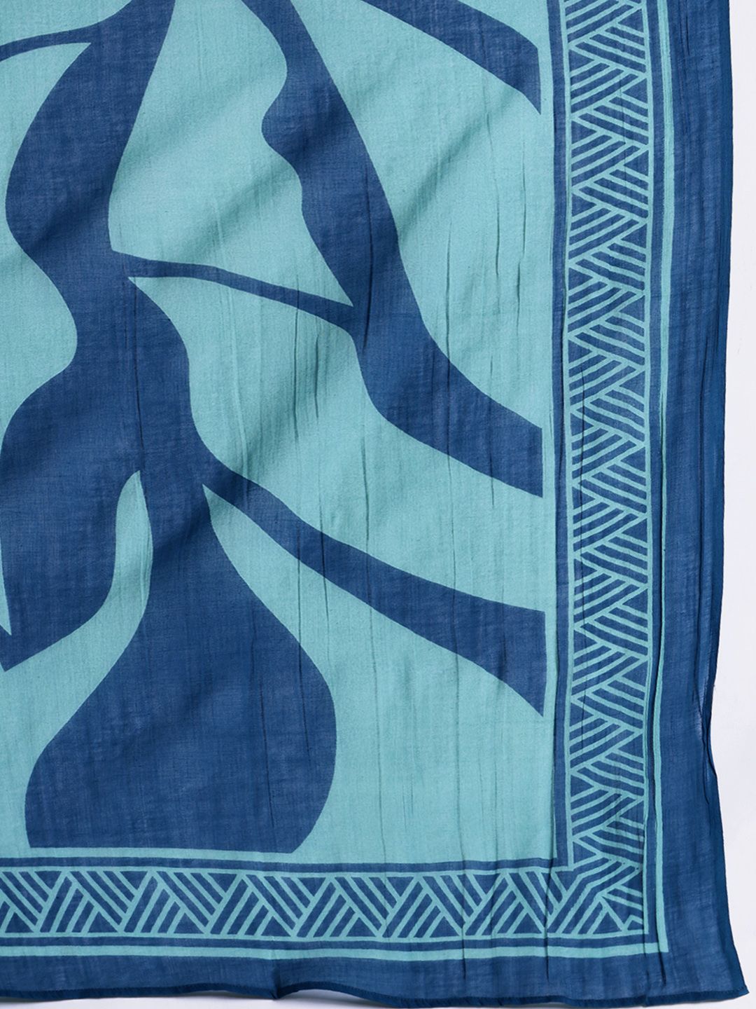 Dhiyona IE Floral Printed Pure Cotton Kurta With Trousers & Dupatta