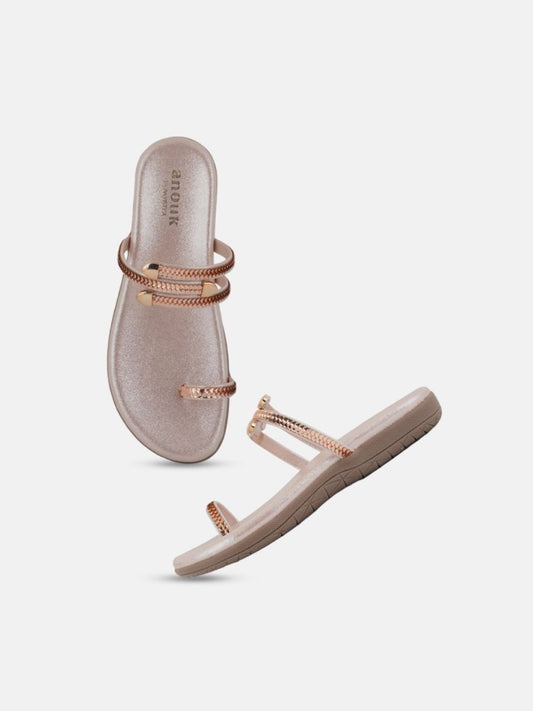 Dhiyona AK Embellished One Toe Flats