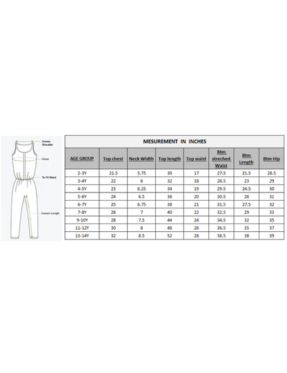 Bollywood Tadka Black Jumpsuit for Girls