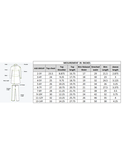 Jaipur Girls Blue Cotton Kurta with Dhoti Ethnic Set