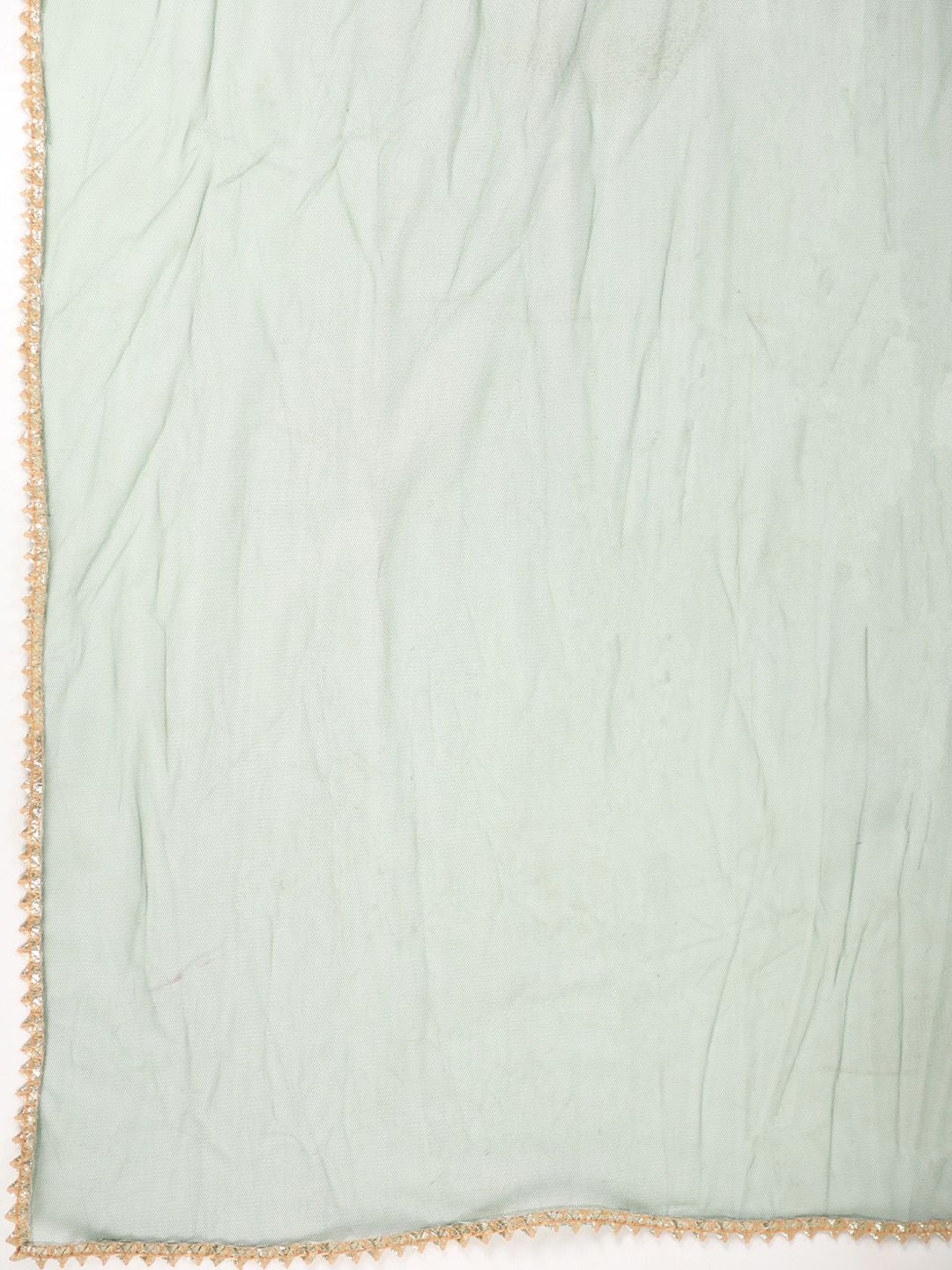 Dhiyona OD  Embroidered Gota Patti Straight Kurta With Trousers & Dupatta