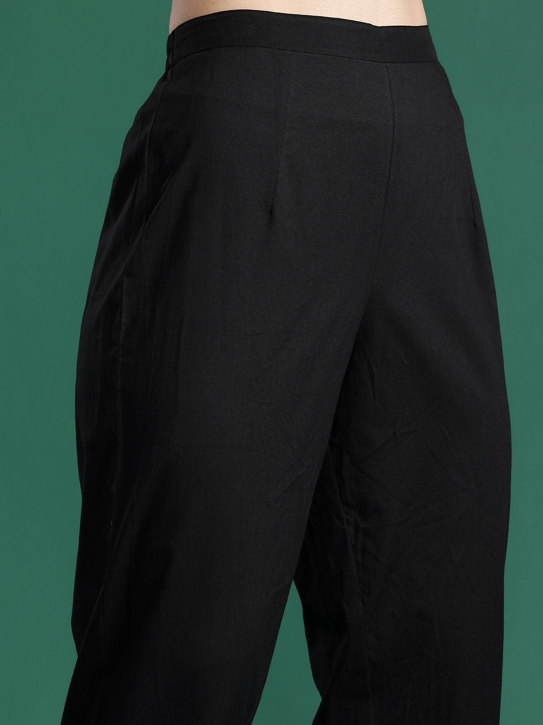 Dhiyona IE Floral Printed Pure Cotton Kurta with Trousers & Dupatta